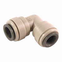 Vinkel samleled - 5/16" til 5/16" - 8 mm. fitting til Pex vandtilslutning
